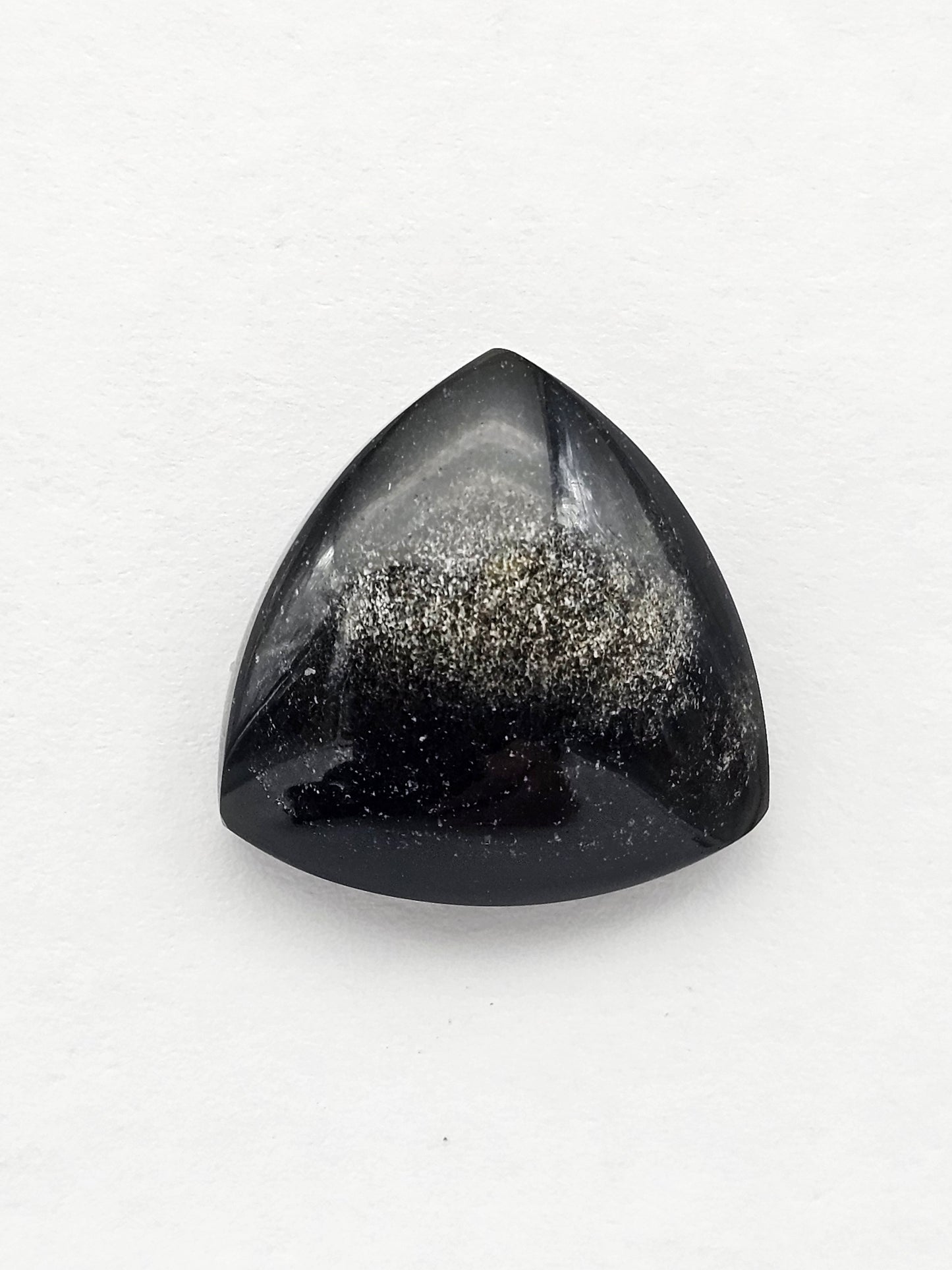 Obsidian Large Triangle Cabochon