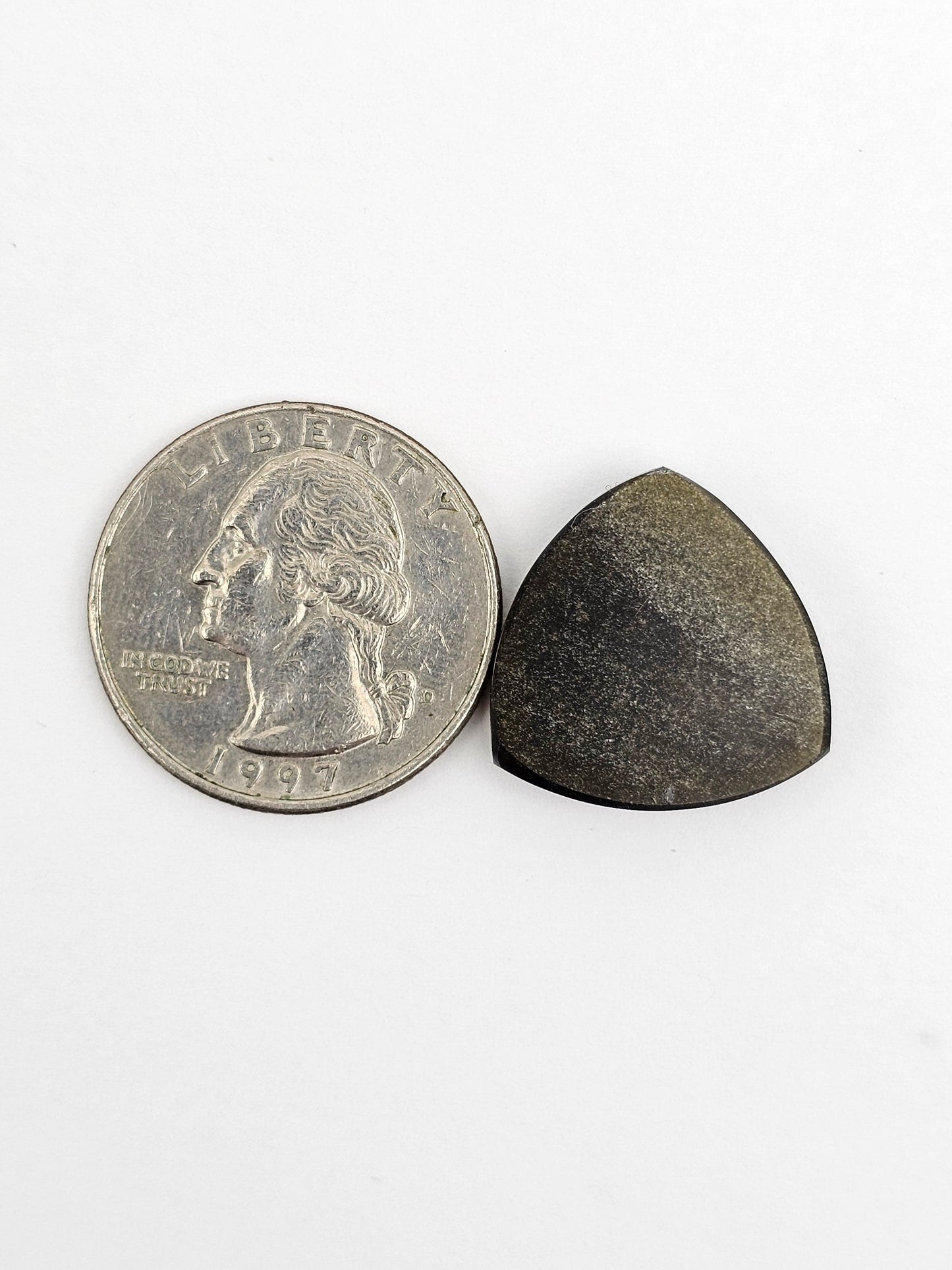 Obsidian Large Triangle Cabochon