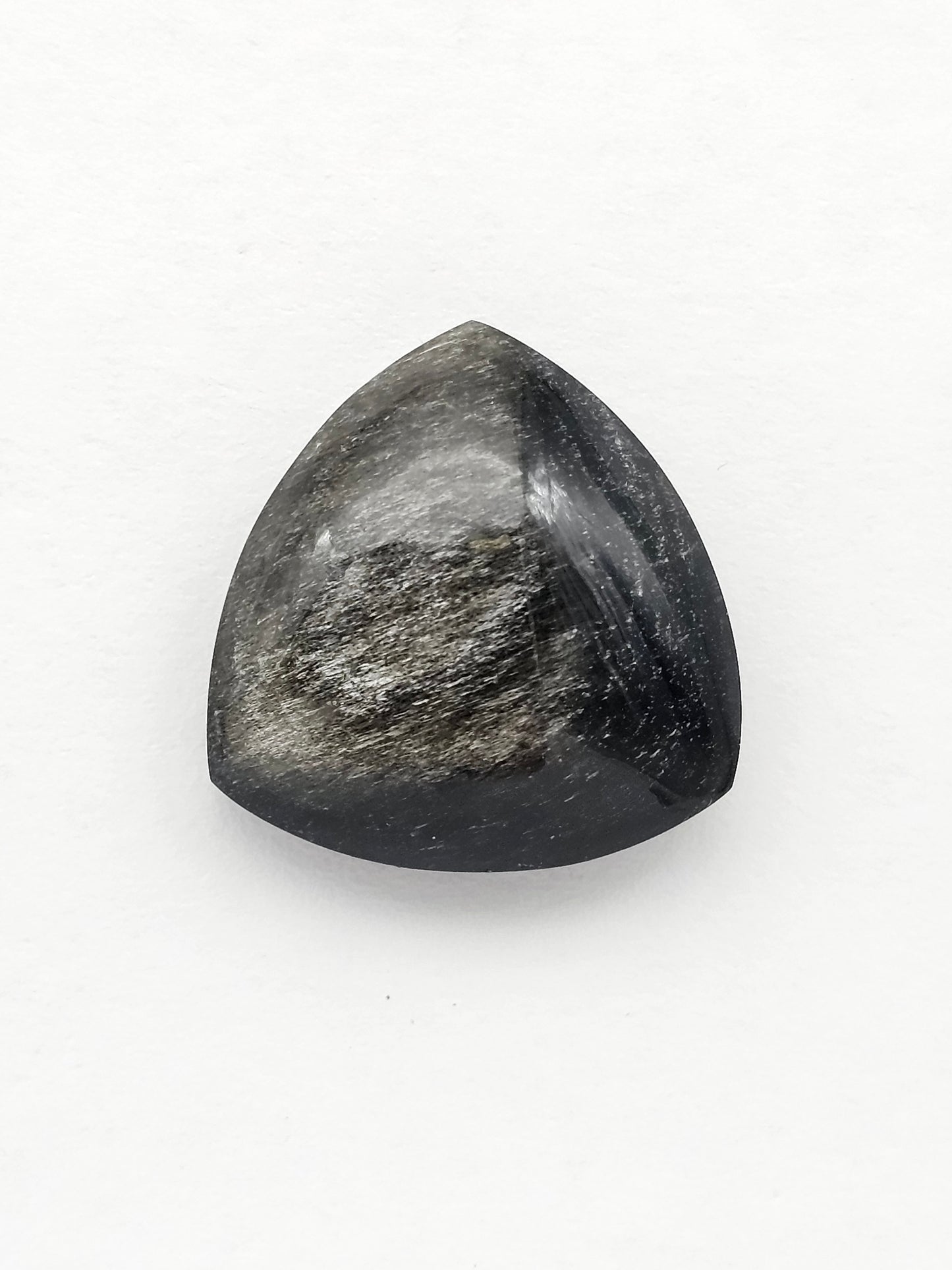Obsidian Large Triangle Cabochon