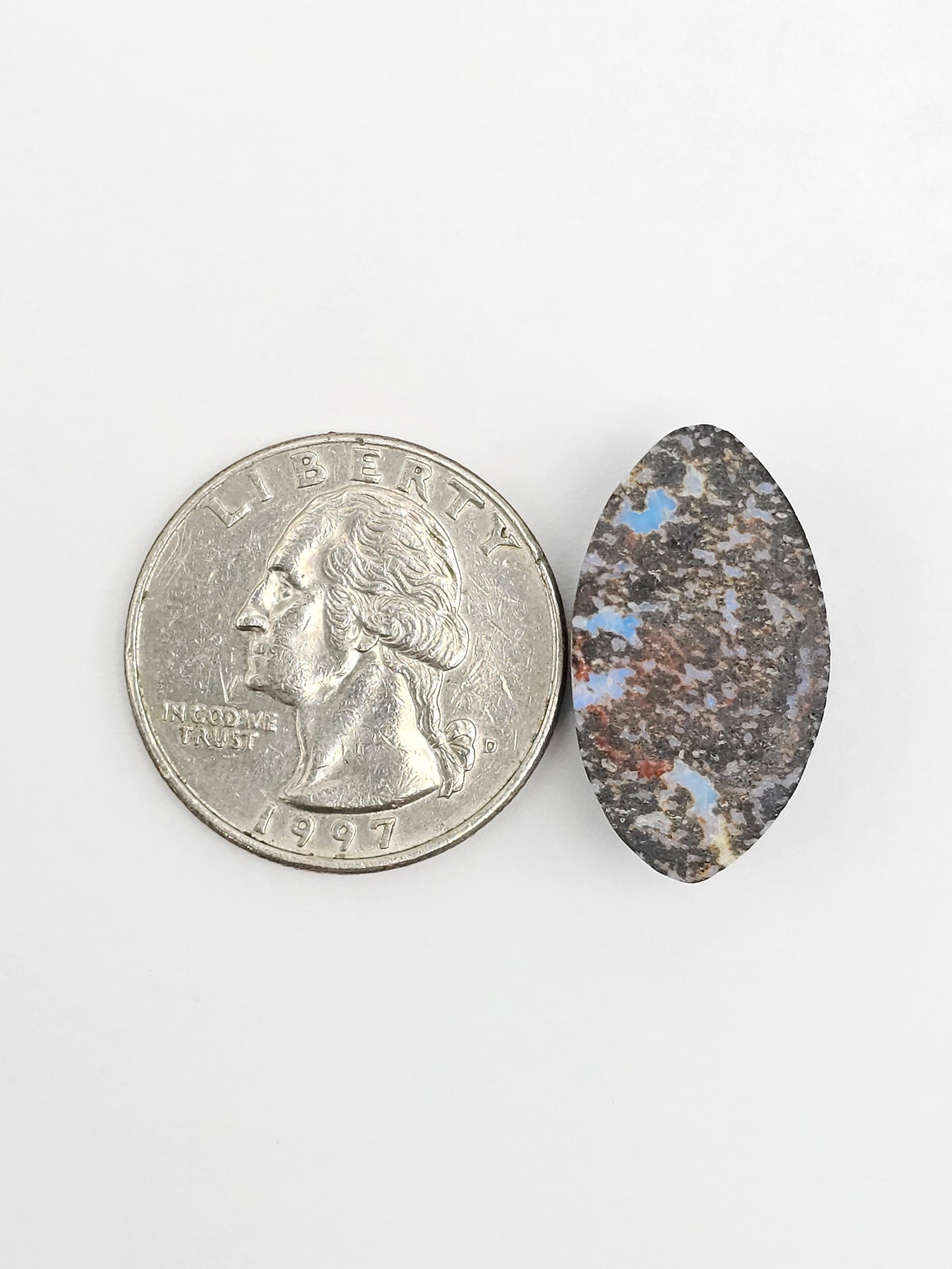 Rare Mexican Leopard Opal Cabochon