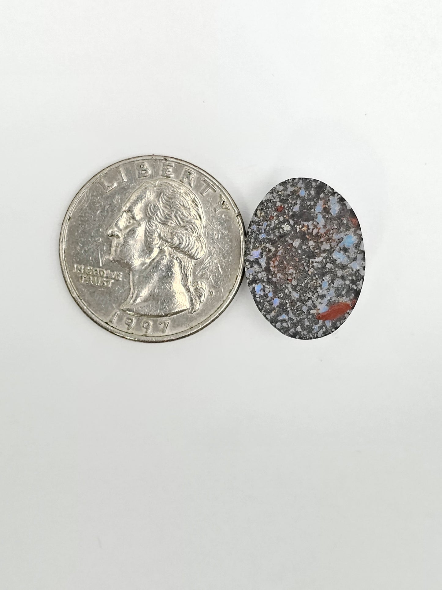 Rare Mexican Leopard Opal Cabochon