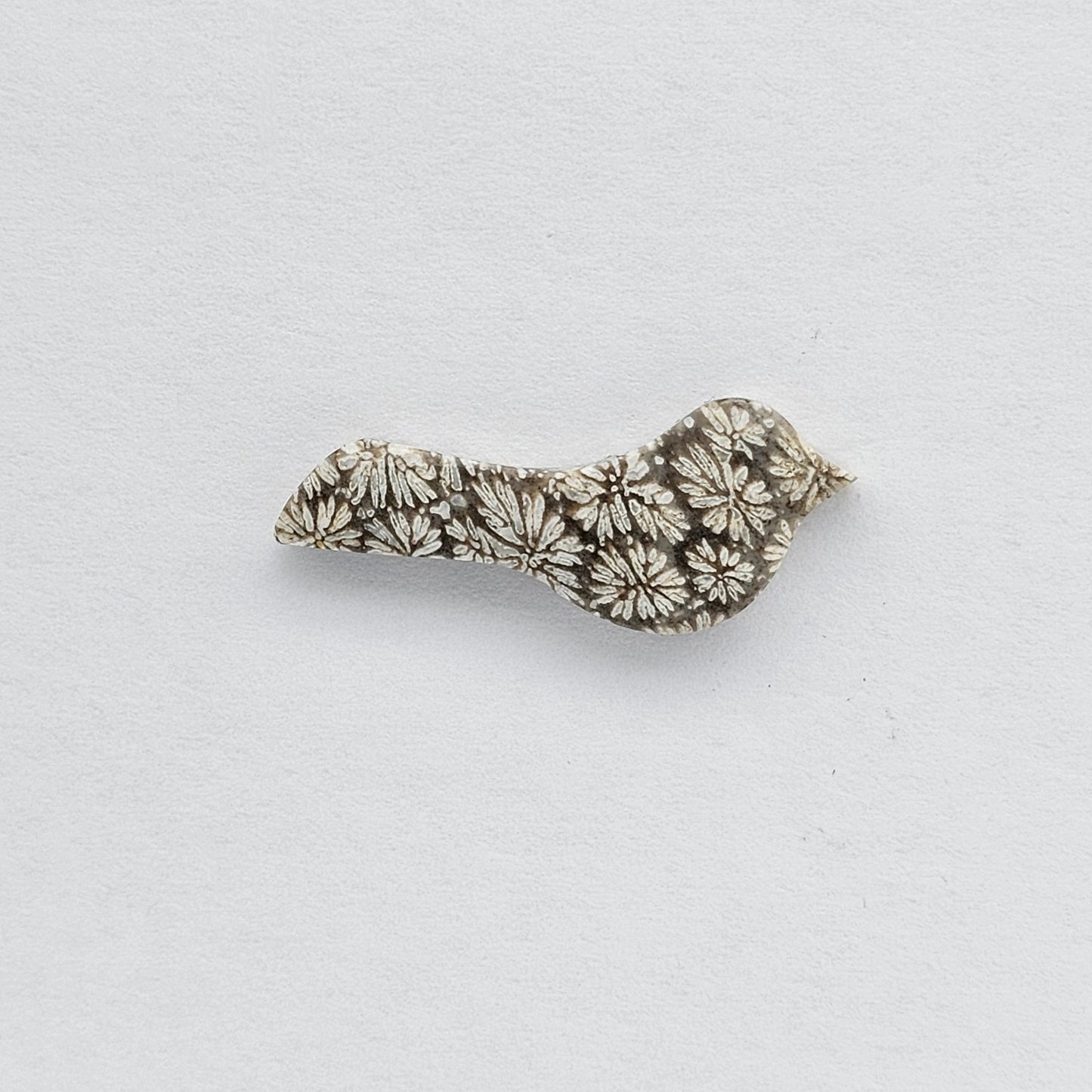 Fossilized Coral Bird Cabochon