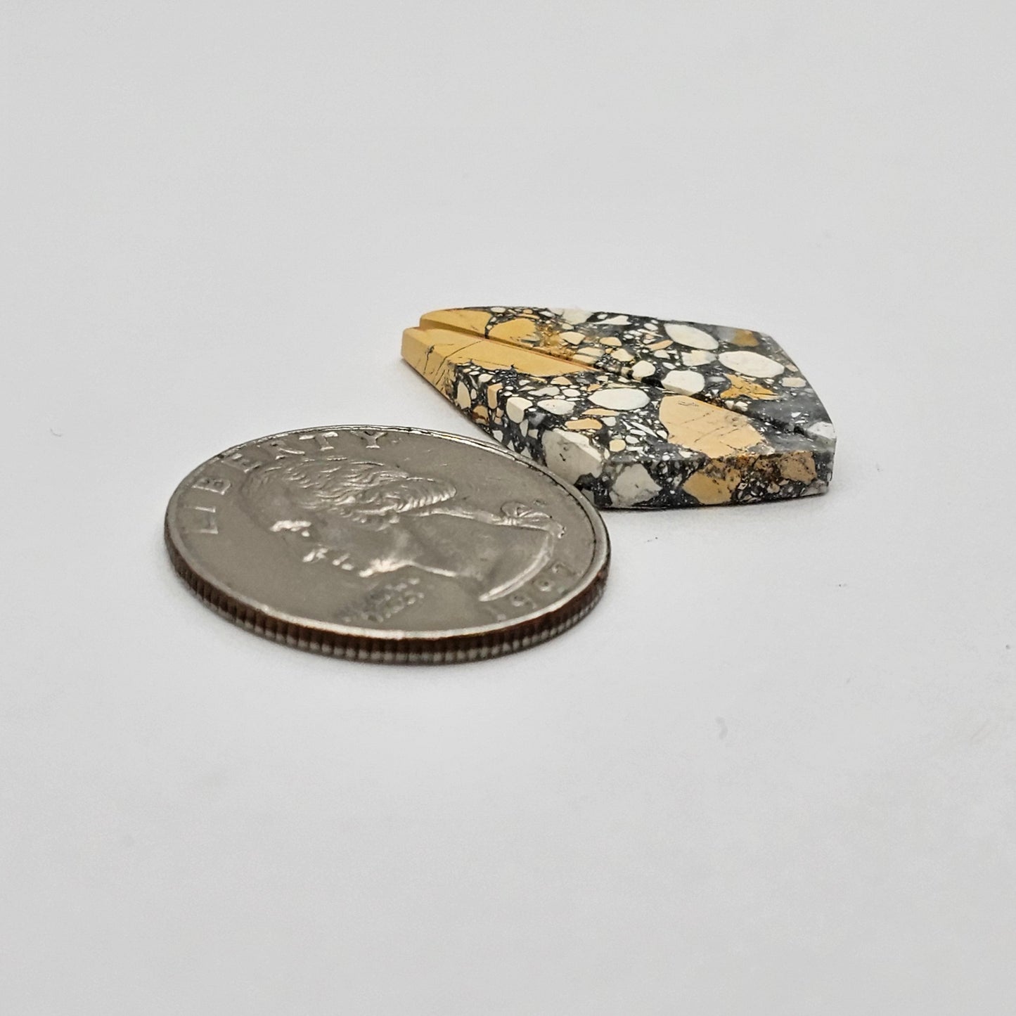 Maligano Jasper cabochon pair