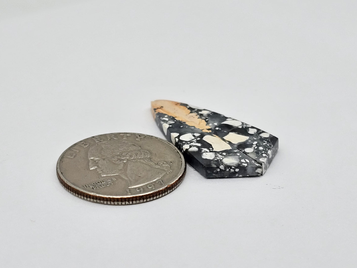 Maligano Jasper cabochon pair