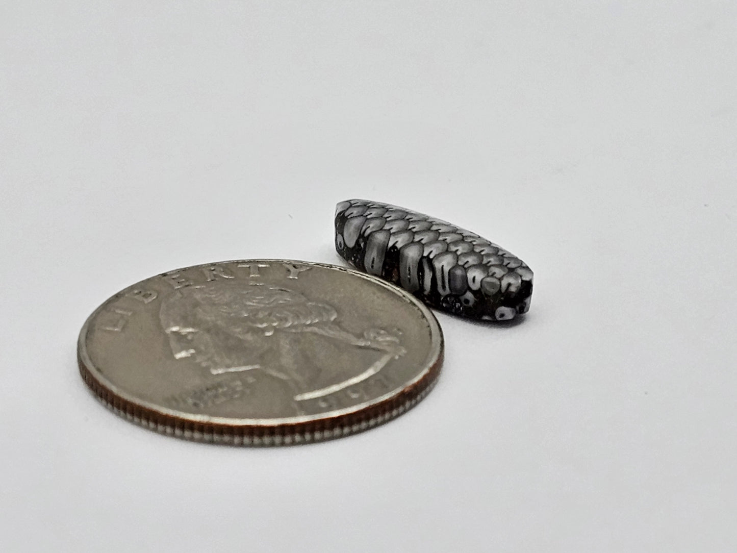 Snake skin agate cabochon