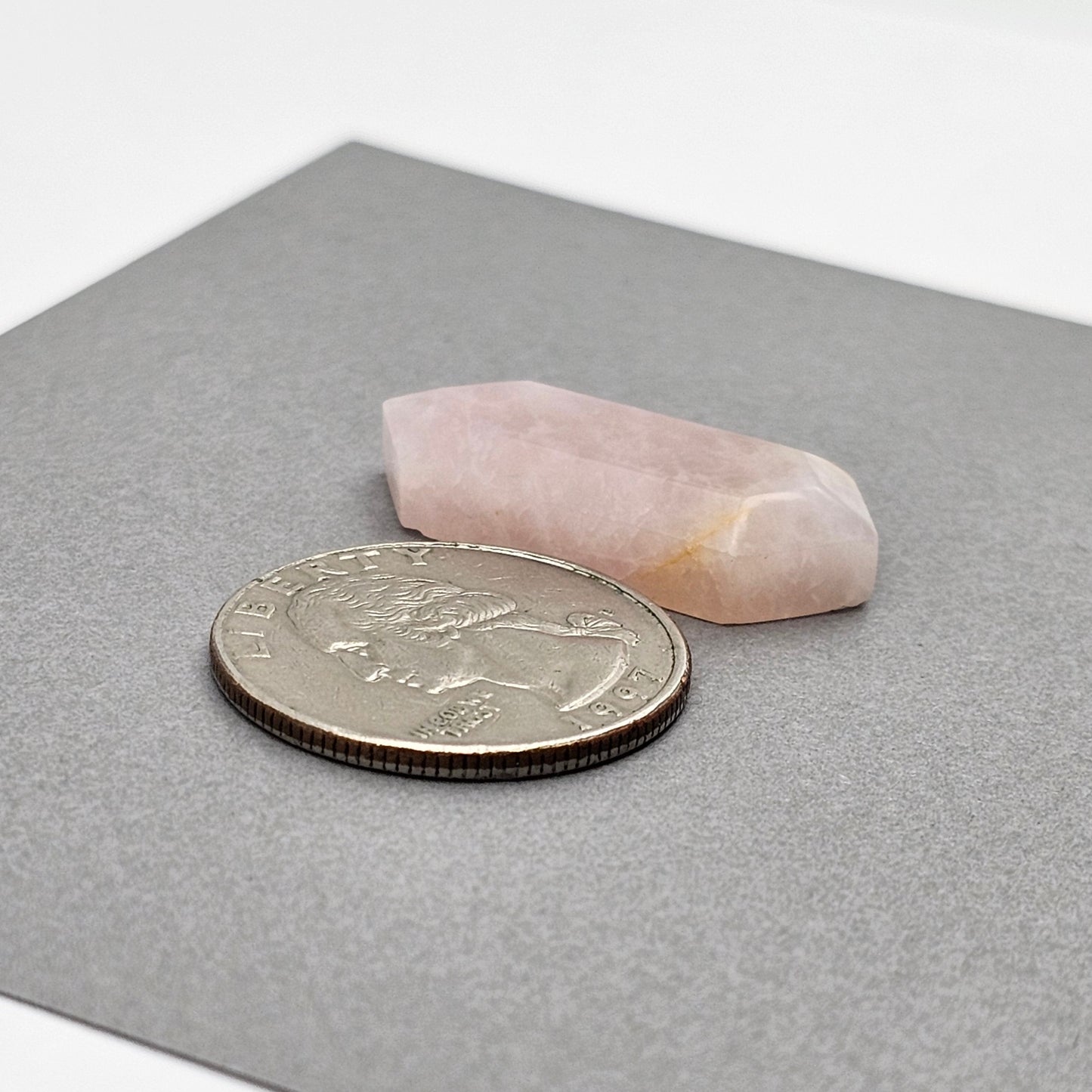 Rose Quartz Geometric Cabochon