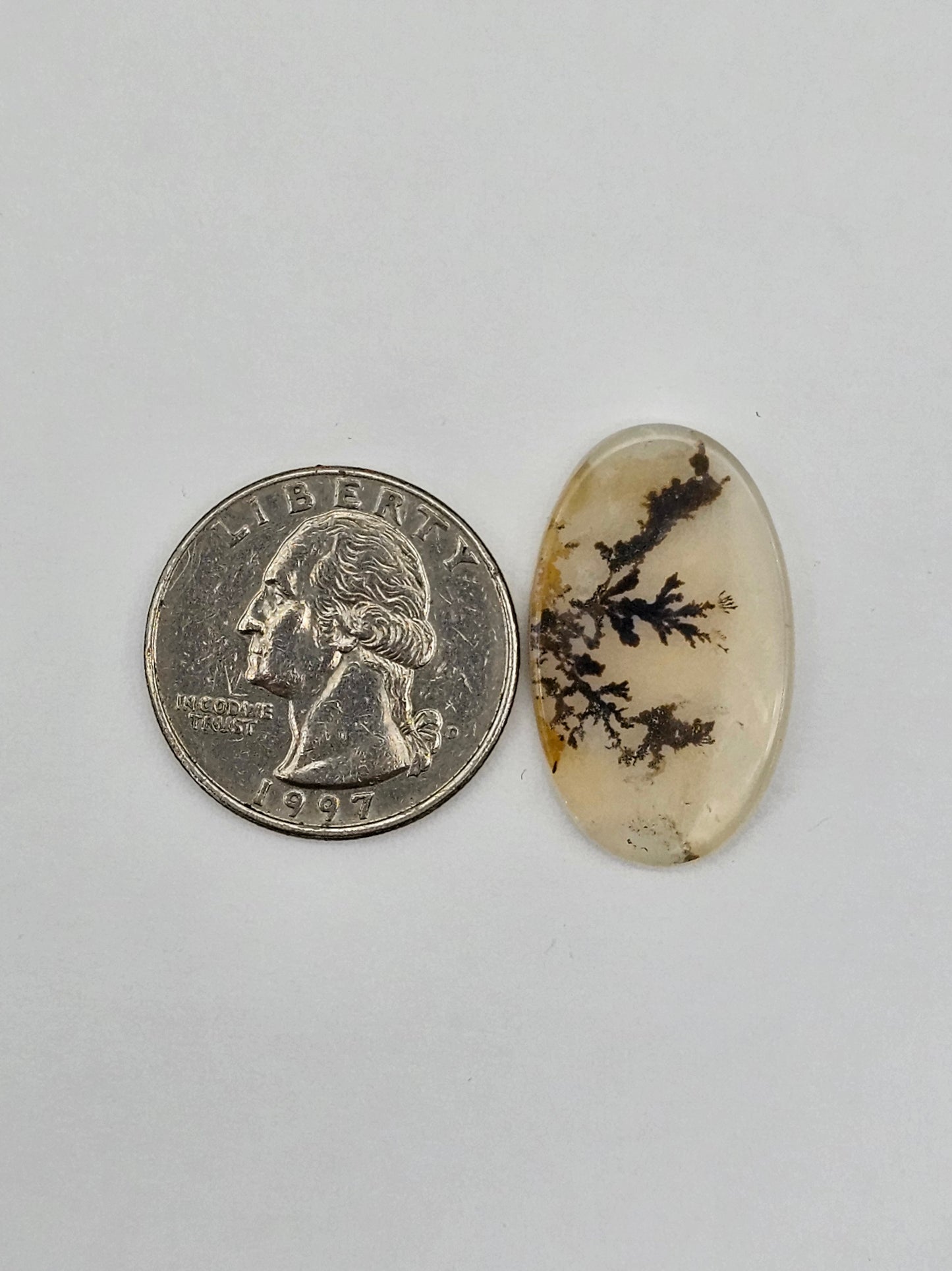 Dentrite agate cabochon large