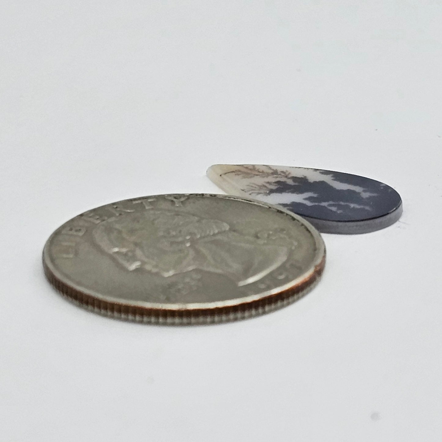 Dentrite agate cabochon large