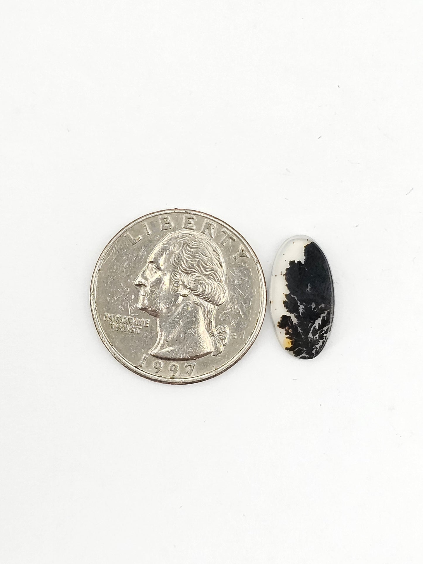 Dentrite agate cabochon large