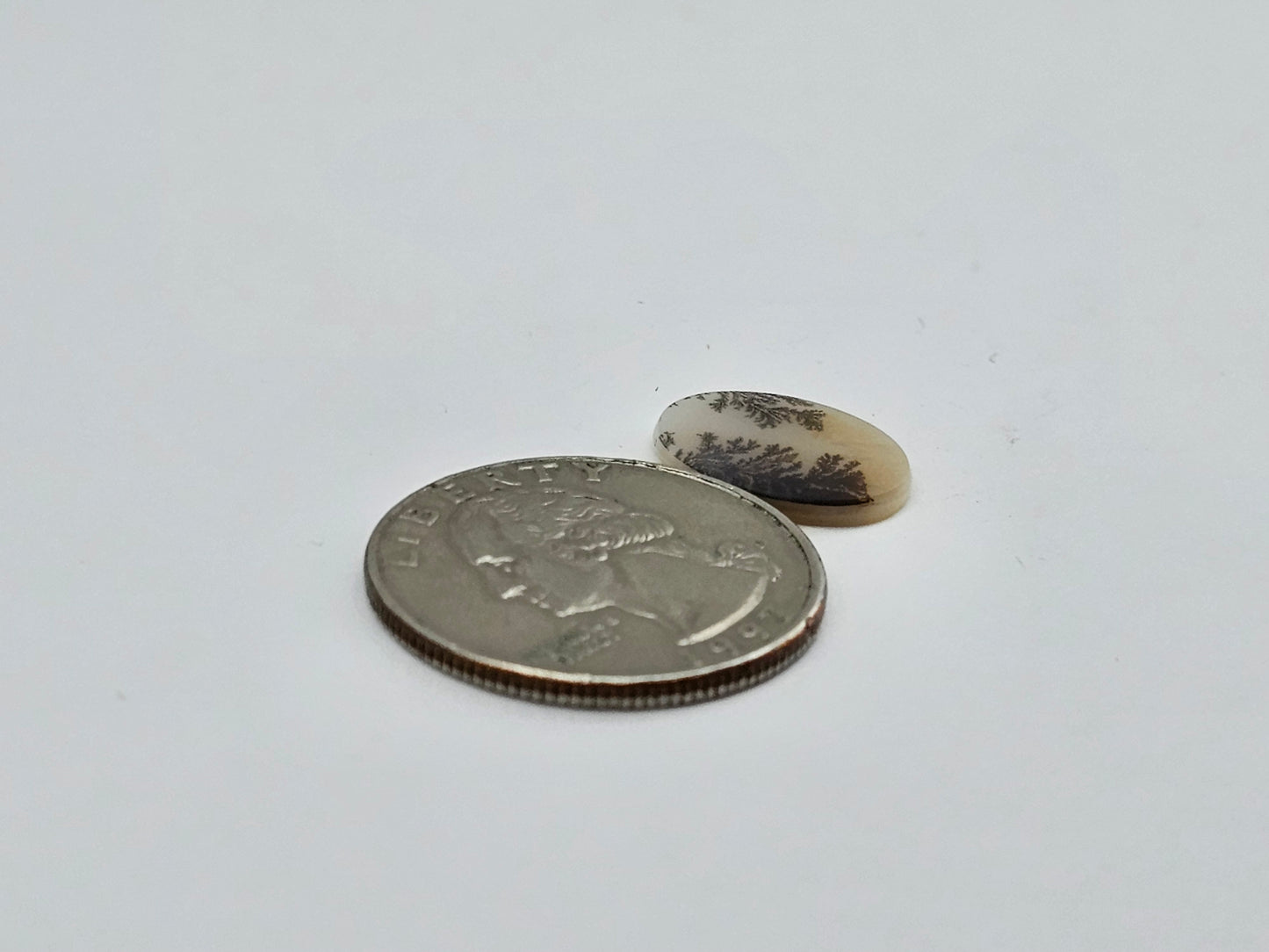 Dentrite agate cabochon large