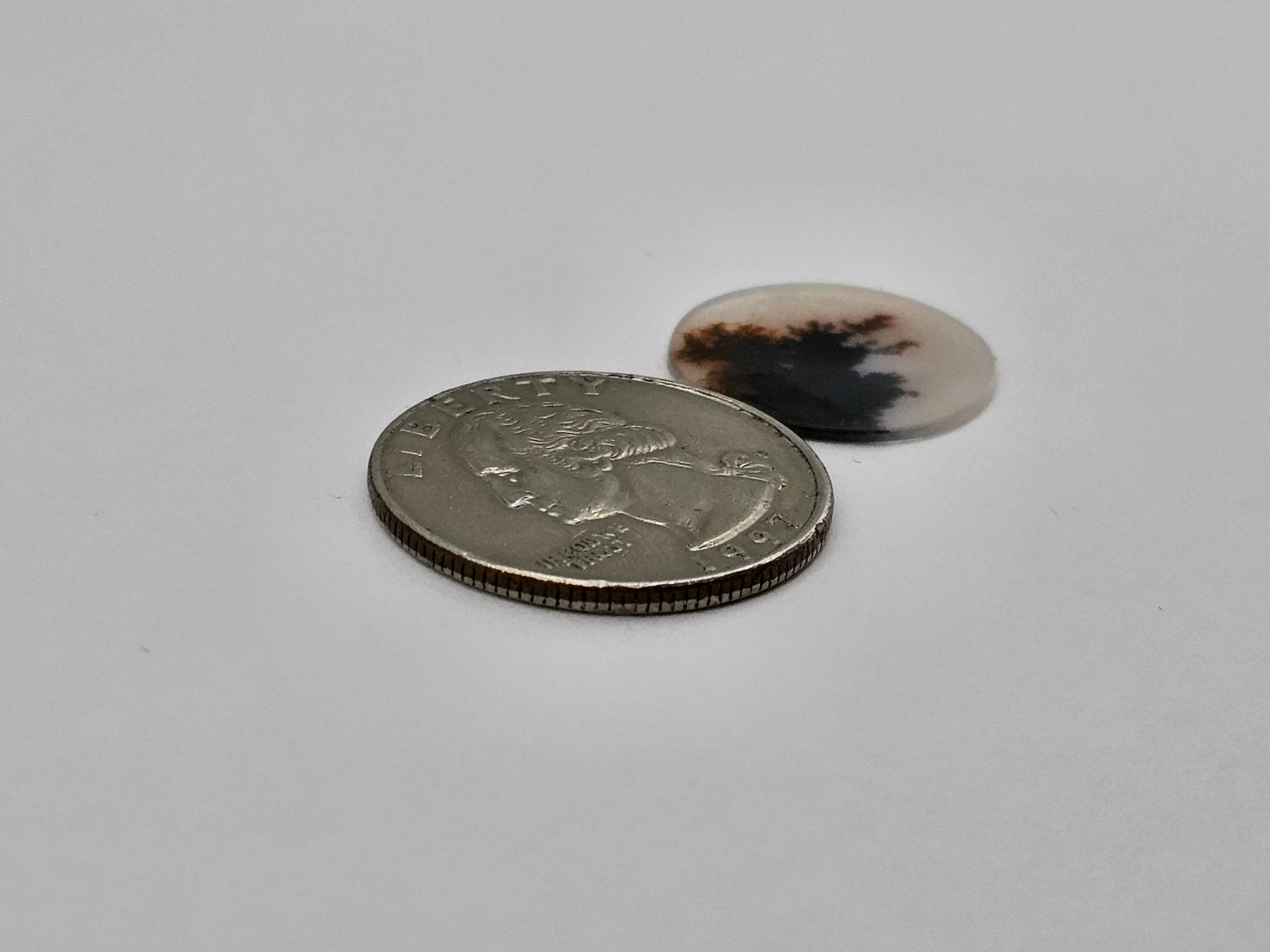 Dentrite agate cabochon large