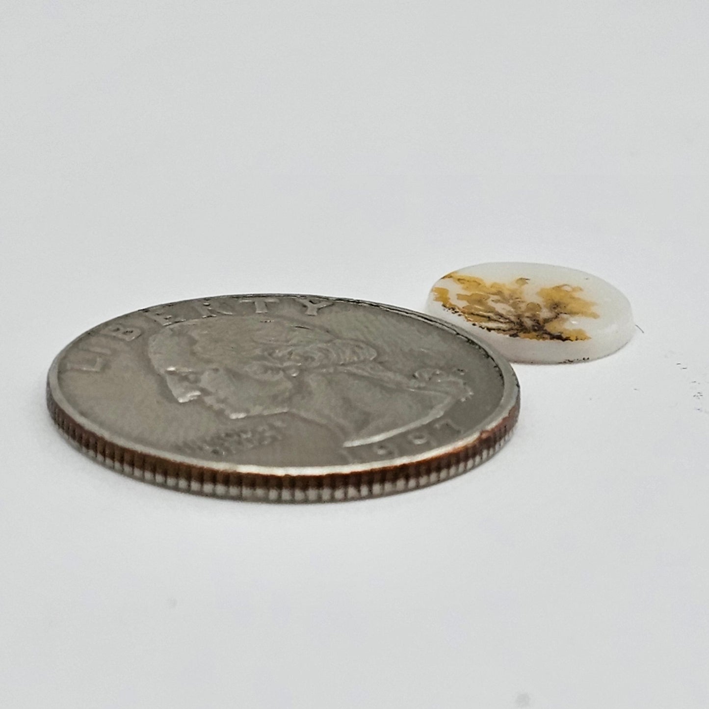 Dentrite agate cabochon large