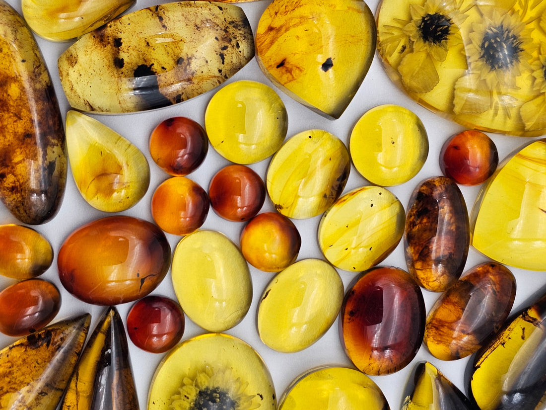 Mexican Amber Cheatsheet for Jewelry Makers | New Stone Age Cabochons