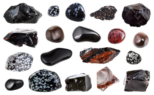 A Jeweler's Guide to the 7 Types of Mexican Obsidian | New Stone Age Cabochons