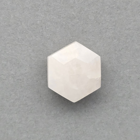 Rose Quartz Geometric Cabochon