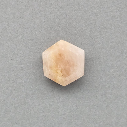 Rose Quartz Geometric Cabochon
