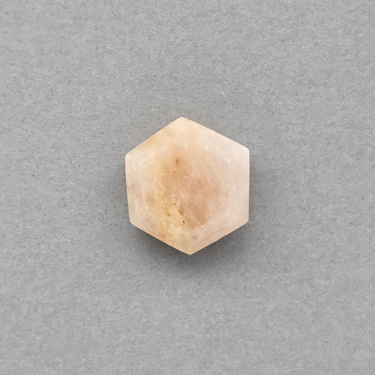 Rose Quartz Geometric Cabochon