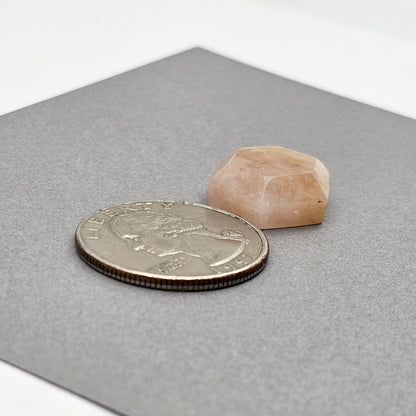 Rose Quartz Geometric Cabochon