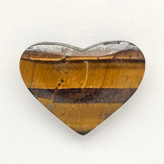 Tiger Eye Geometric Half Faceted Cabochon