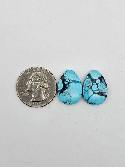 Cloud mountain Turquoise pair