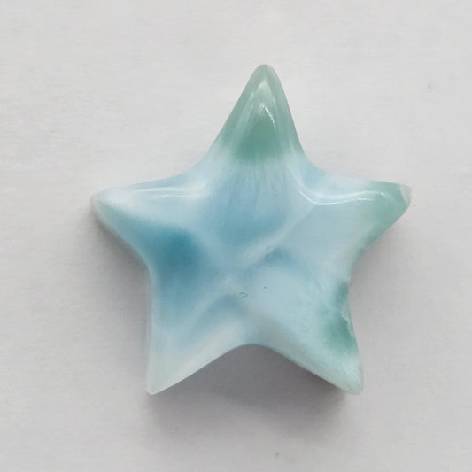 Larimar Star Cabochon