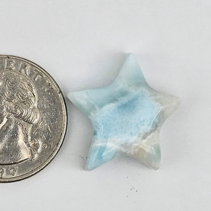 Larimar Star Cabochon