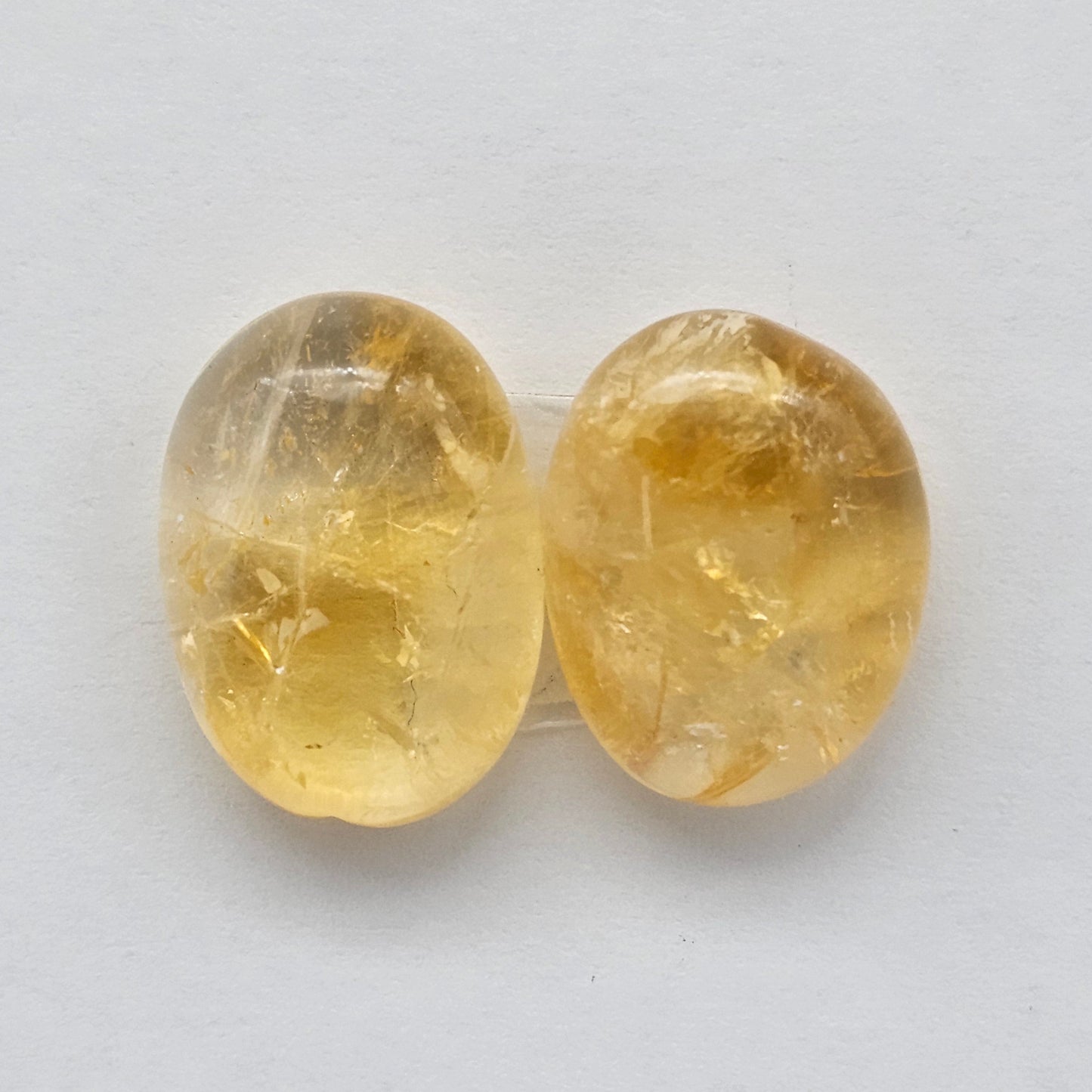 Citrine Silica Cabochon Set