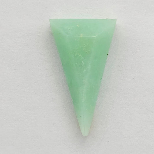 Chrysoprase Long Triangle Cabochon
