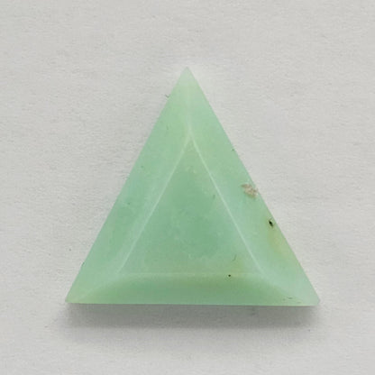 Chrysoprase Short Triangle Cabochon