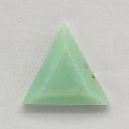 Chrysoprase Short Triangle Cabochon