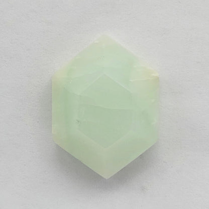 Chrysoprase Short Hexagon Cabochon