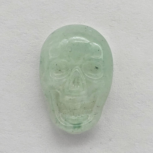 Aventurine Skull Cabochon