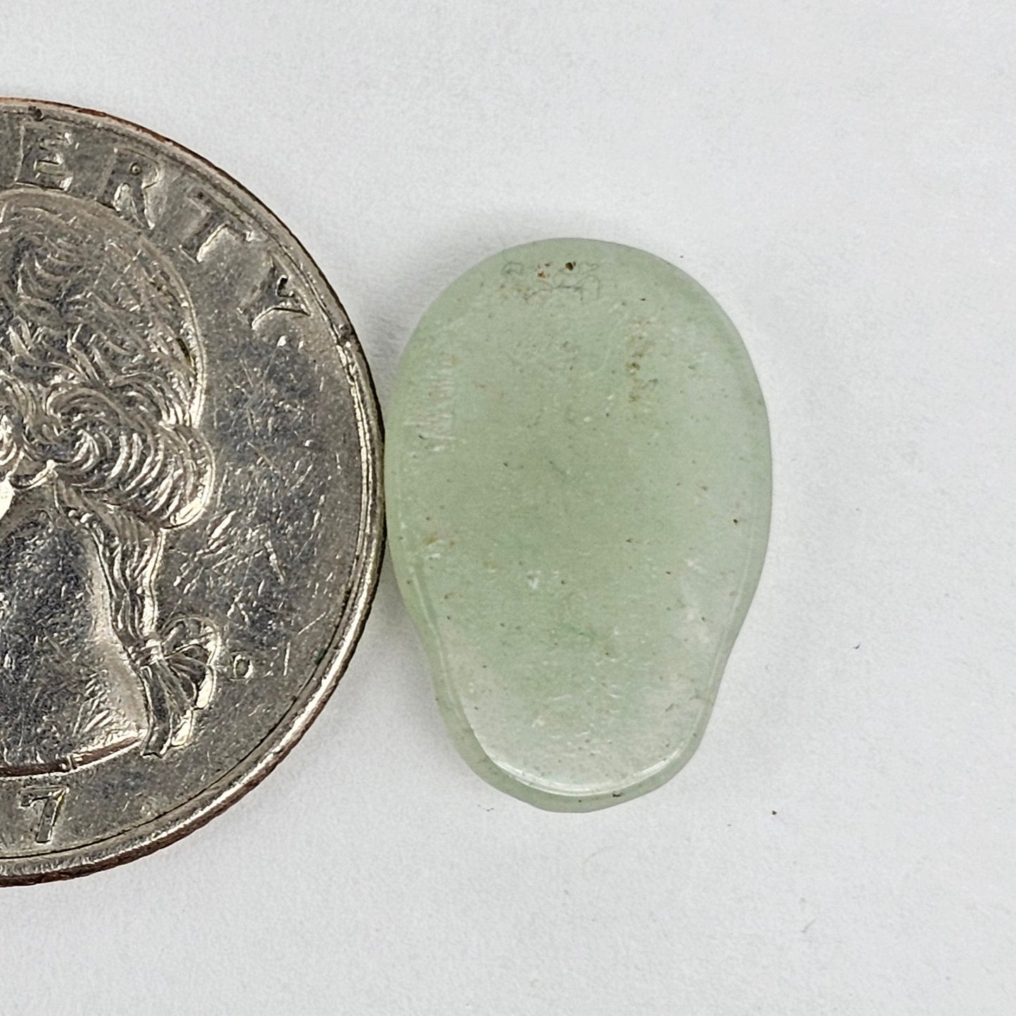 Aventurine Skull Cabochon