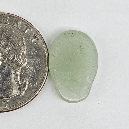 Aventurine Skull Cabochon