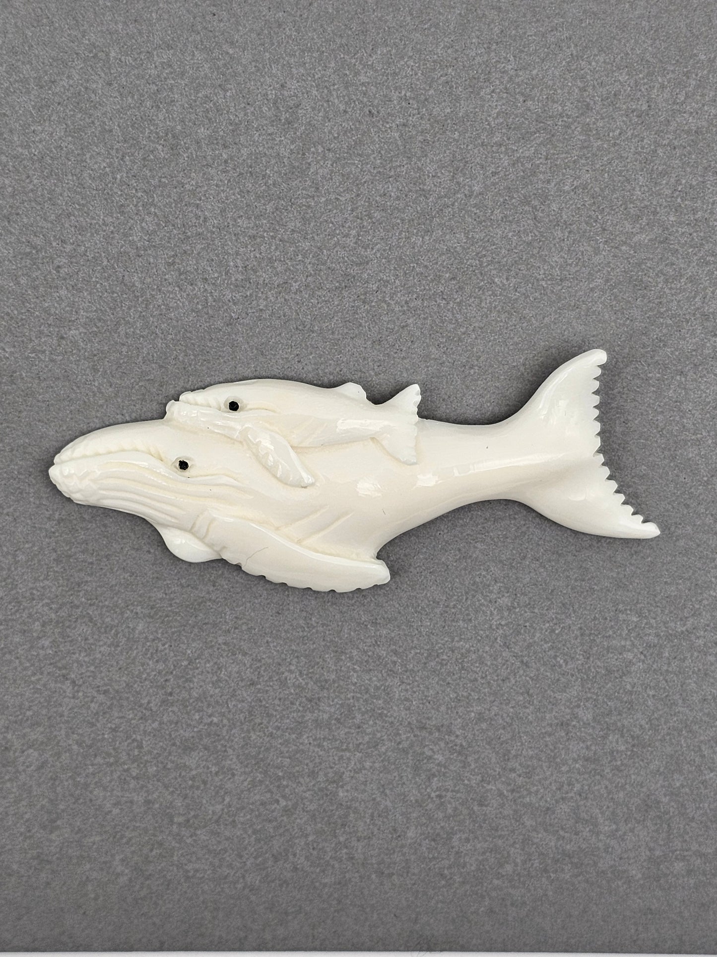 Whale Bone Carving Cabochon