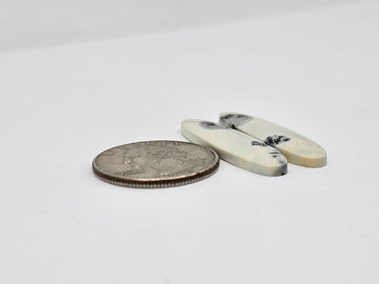 Maligano Jasper Cabochon Pair