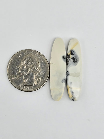 Maligano Jasper Cabochon Pair