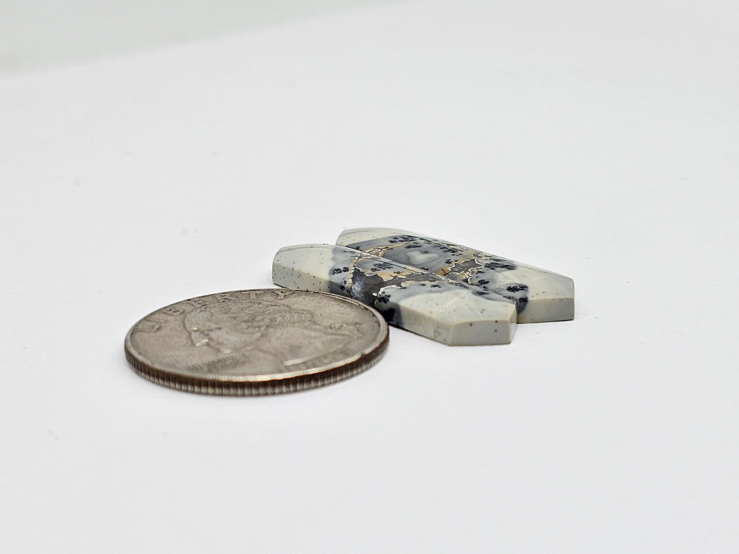 Maligano Jasper Cabochon Pair