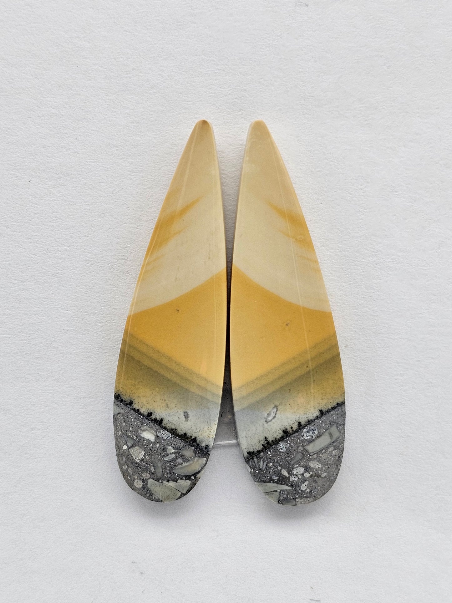 Maligano Jasper Cabochon Pair