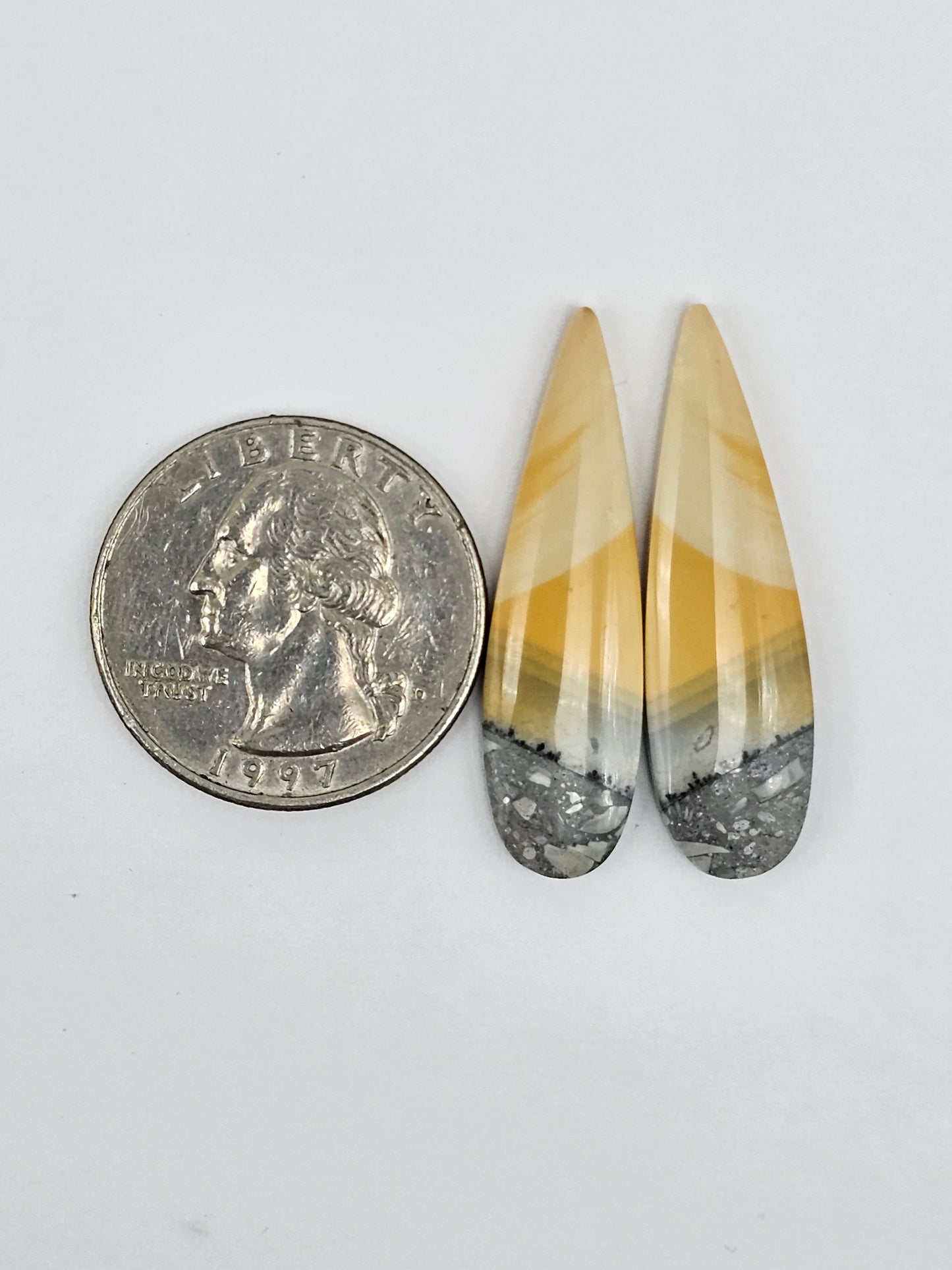 Maligano Jasper Cabochon Pair