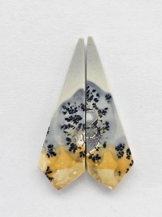 Maligano Jasper Cabochon Pair