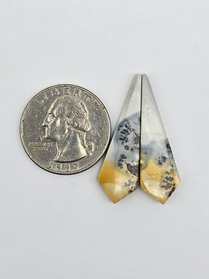 Maligano Jasper Cabochon Pair