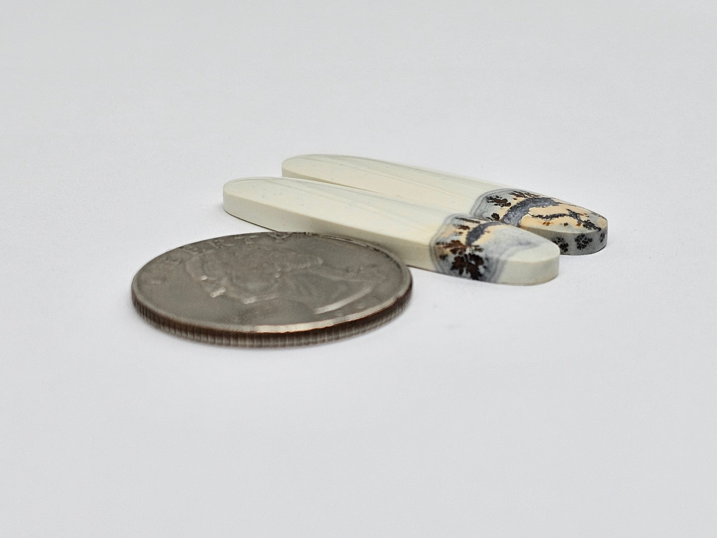 Maligano Jasper Cabochon Pair