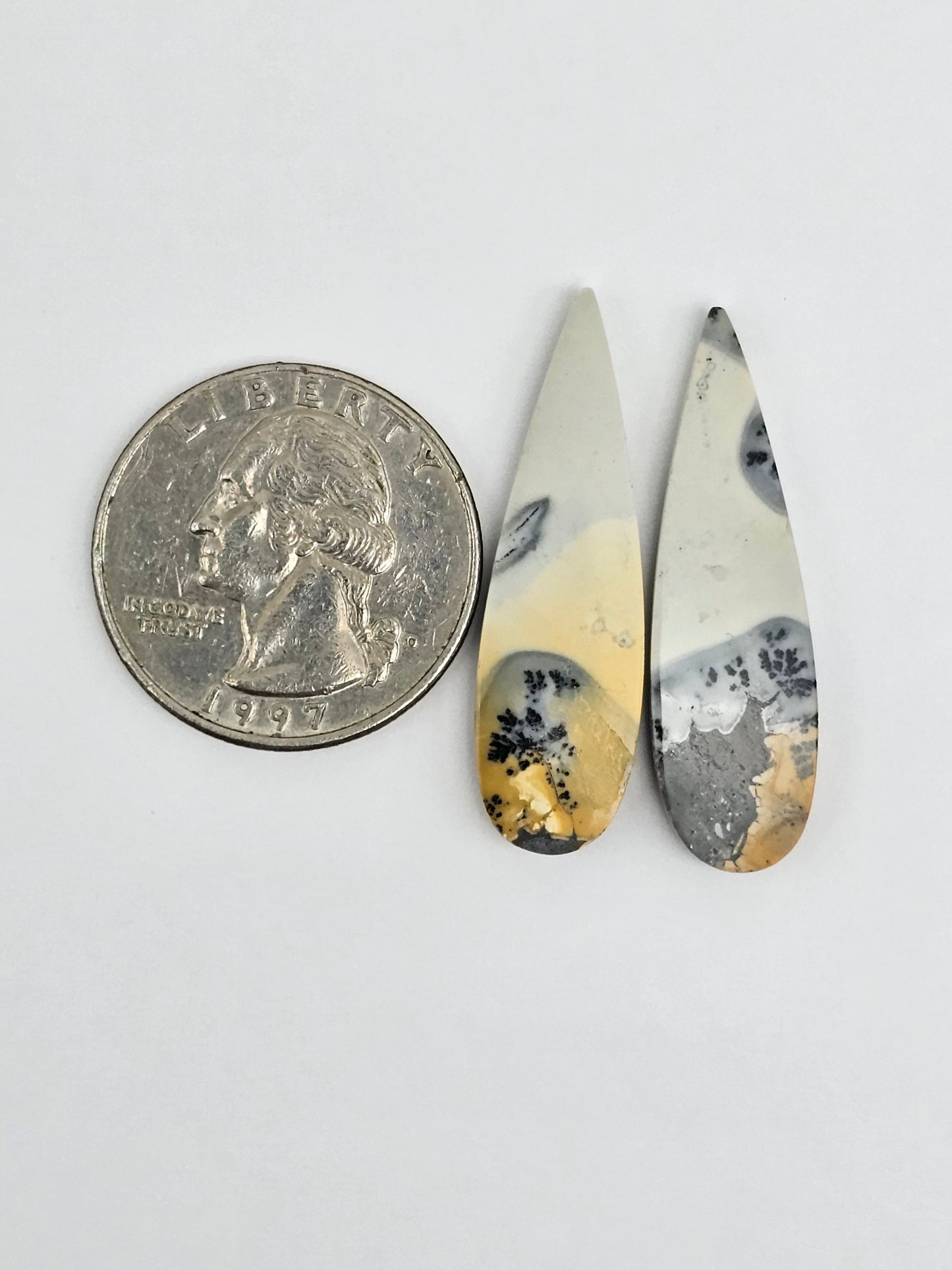 Maligano Jasper Cabochon Pair
