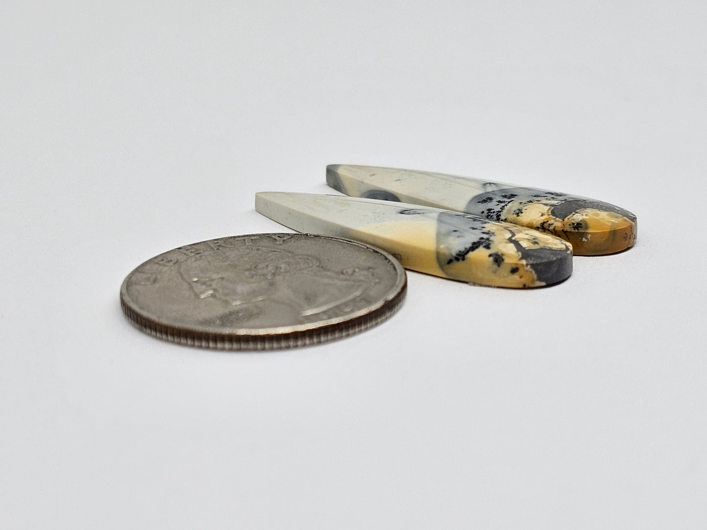 Maligano Jasper Cabochon Pair