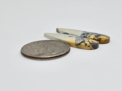 Maligano Jasper Cabochon Pair