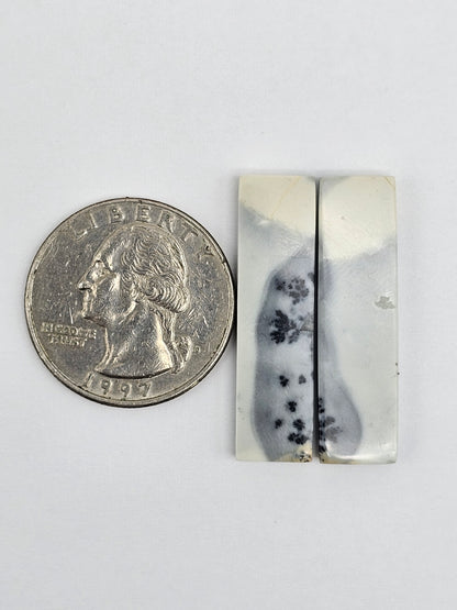 Maligano Jasper Cabochon Pair