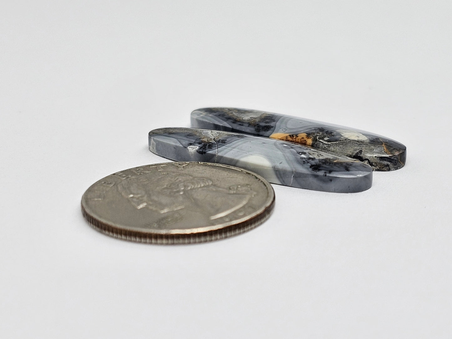 Maligano Jasper Cabochon Pair