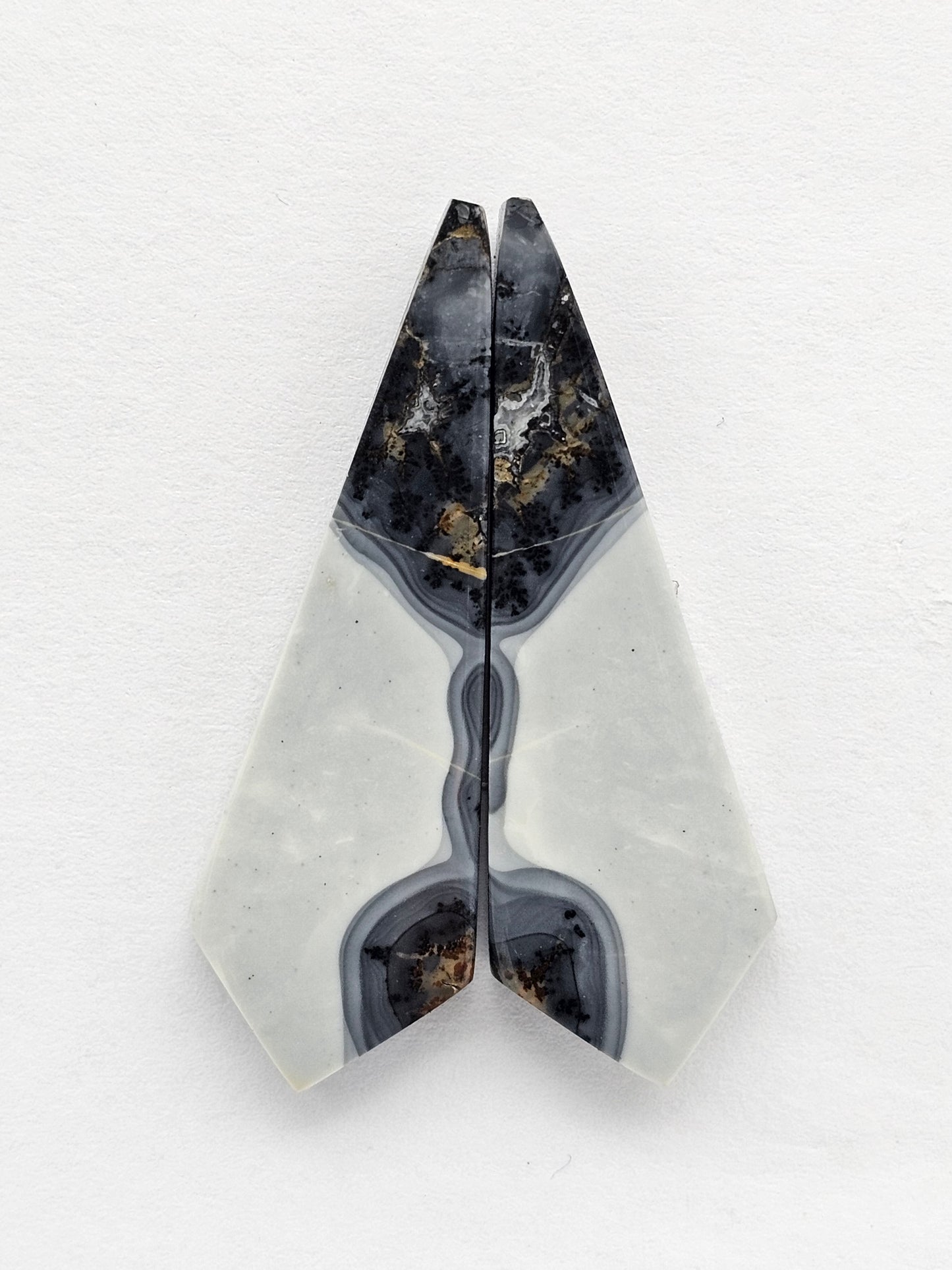 Maligano Jasper Cabochon Pair