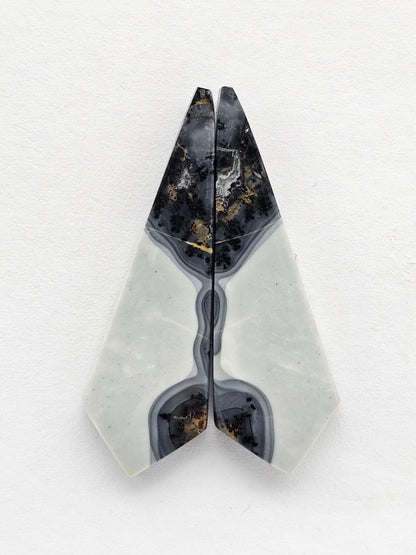 Maligano Jasper Cabochon Pair